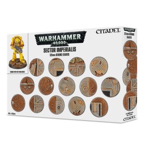 WARHAMMER 40.000: SECTOR IMPERIALIS - 32MM ROUND BASES