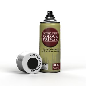 The Army Painter - Colour Primer: Matt Black Spray (400ml)