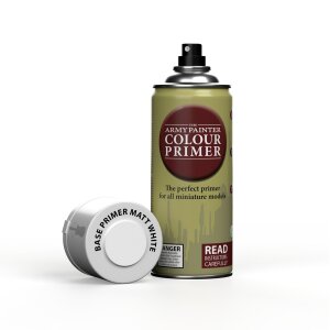 The Army Painter - Colour Primer: Matt White Spray (400ml)