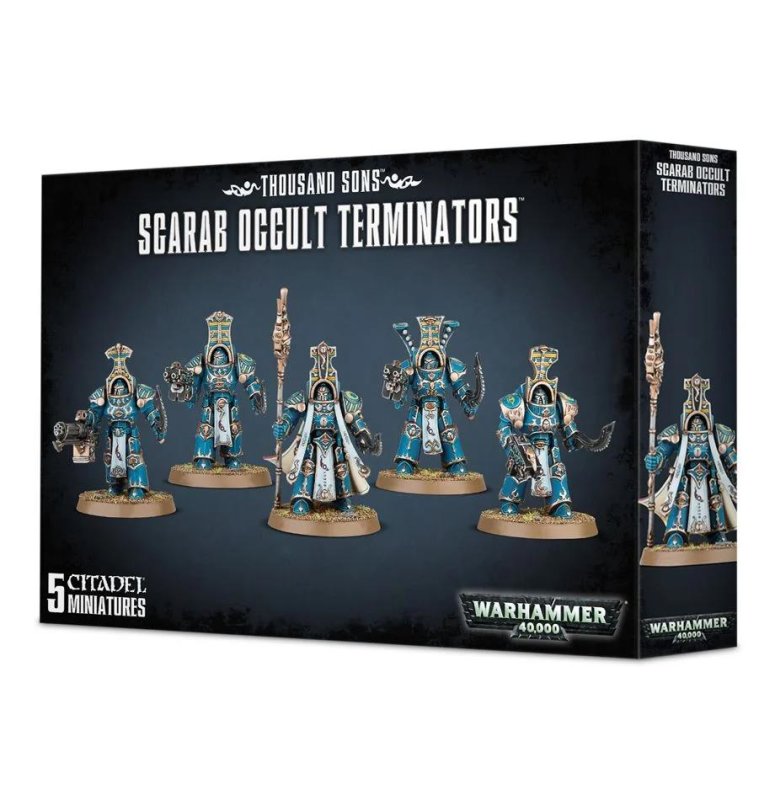 THOUSAND SONS: SCARAB OCCULT TERMINATORS
