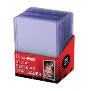 Ultra Pro: Toploader regular 3" x 4" (25 Stk)