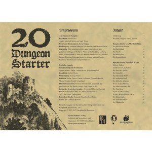 Dungeon World - Dungeon Starters (DE)