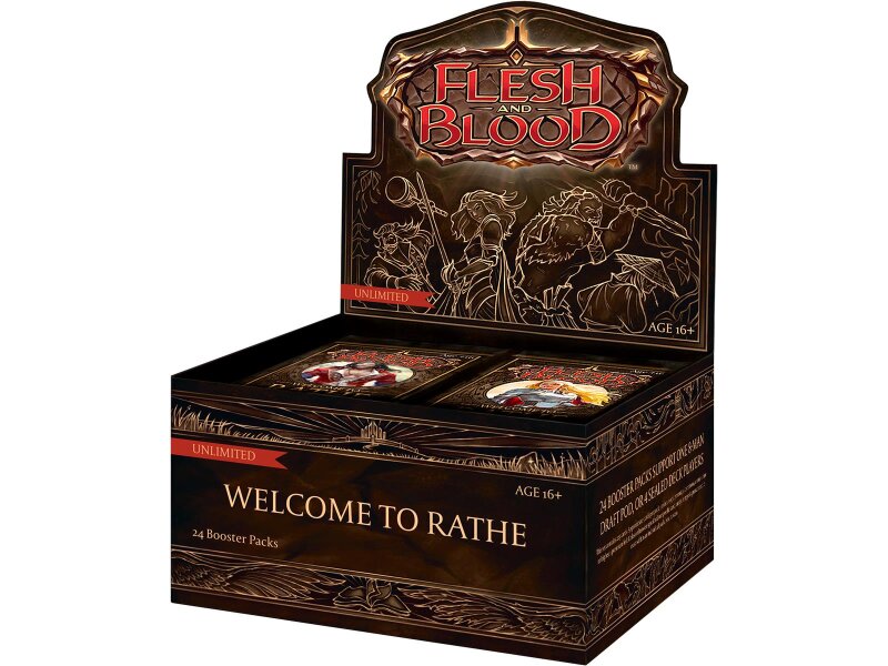 Flesh and Blood: Welcome to Rathe Unlimited - Booster Display (24 Booster)