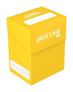 Ultimate Guard: Deck Case 80+ Standard - Yellow