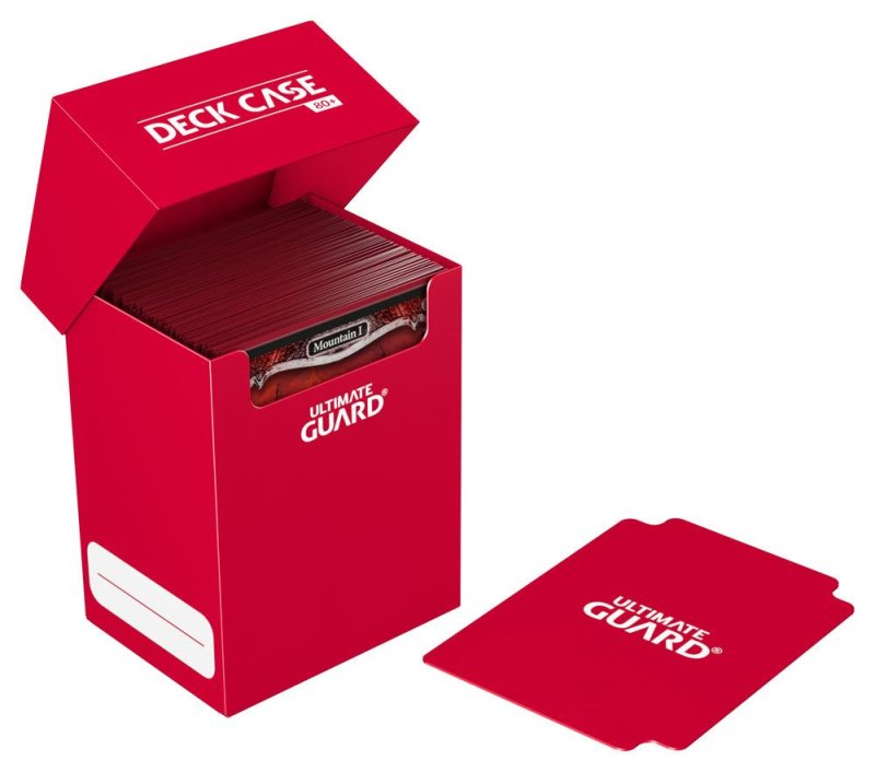 Ultimate Guard: Deck Case 80+ Standard - Red