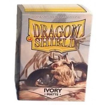 Dragon Shield: Standard Sleeves Matte - Ivory (100)