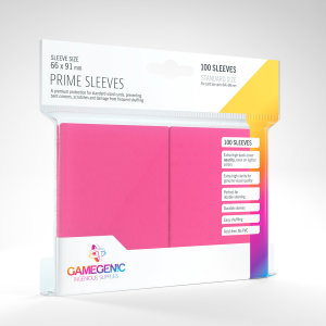 Gamegenic: Standard Prime Sleeves - Pink (100)