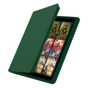 Ultimate Guard: 24-Pocket (480) Zipfolio Xenoskin - Green