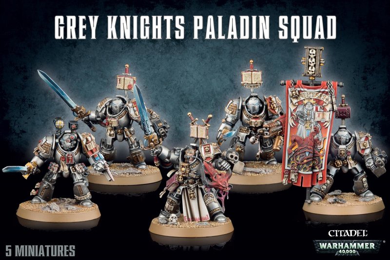 GREY KNIGHTS: TERMINATOR / PALADIN SQUAD