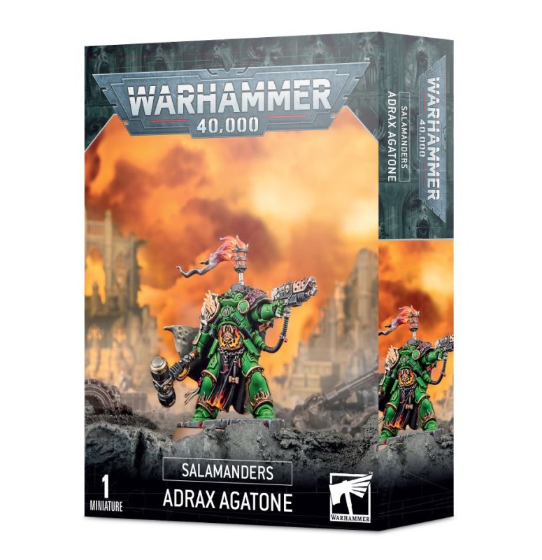 SALAMANDERS: CAPTAIN ADRAX AGATONE