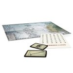 Die Verbotenen Lande: Die Frostweiten - Karte & Spielkarten