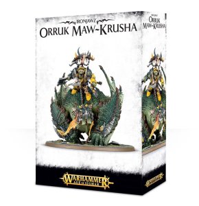 ORRUK WARCLANS: MEGABOSS ON MAW-KRUSHA / GORDRAKK, FIST...