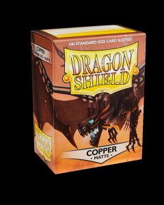 Dragon Shield: Standard Sleeves Matte - Copper (100)