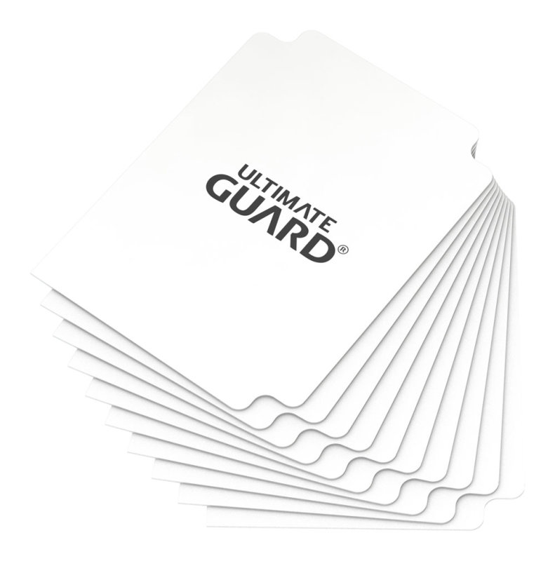 Ultimate Guard: Card Dividers - Standard Size White (10 Stk.)