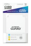 Ultimate Guard: Card Dividers - Standard Size White (10 Stk.)