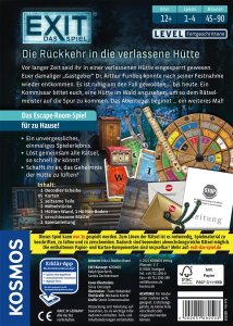 EXIT - Das Spiel: Rückkehr in die verlassene Hütte