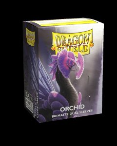 Dragon Shield: Standard Sleeves Dual Matte - Orchid (100)