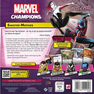 Marvel Champions: Das Kartenspiel - Sinister Motives (DE)