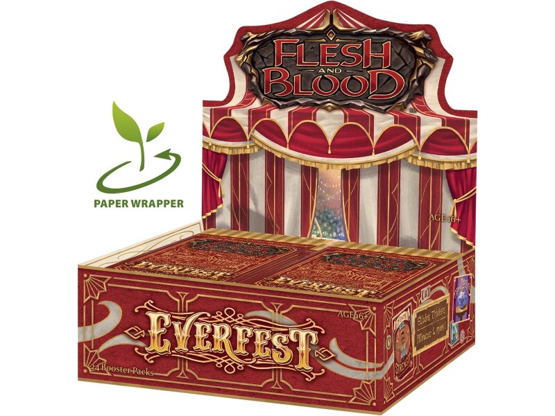 Flesh and Blood: Everfest First Edition - Booster Display (24 Booster)