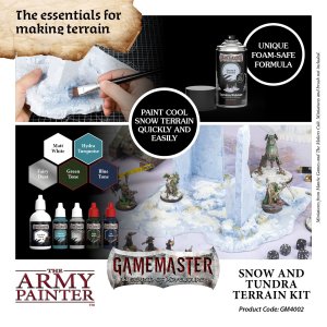 The Army Painter: Gamemaster - Snow & Tundra Terrain Kit