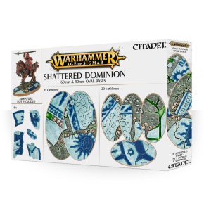 AGE OF SIGMAR: SHATTERED DOMINION - 60 &amp; 90MM OVAL BASES