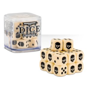 CITADEL: 12MM DICE SET - BONE