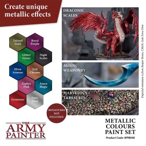 The Army Painter: Warpaints Metallic Colours Paint Set