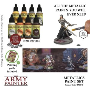 The Army Painter: Warpaints Metallics Paint Set