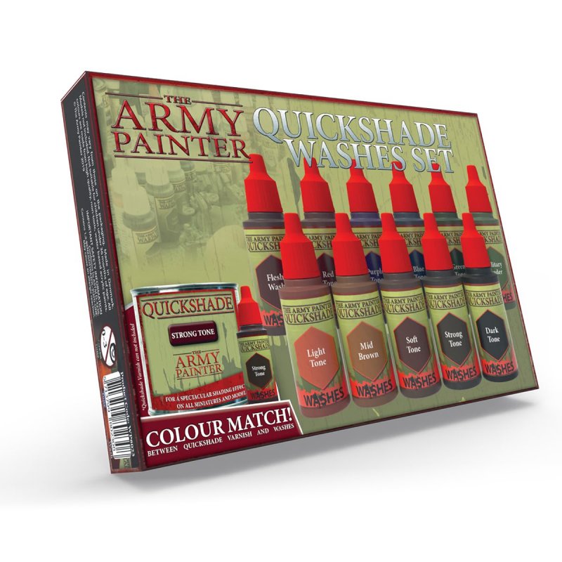 The Army Painter: Warpaints Washes Paint Set