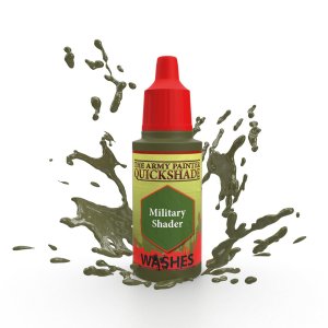 The Army Painter - Warpaints Washes: Military Shader (18ml)