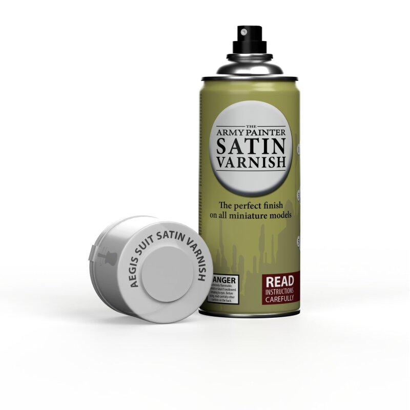 The Army Painter - Colour Primer: Aegis Suit Satin Varnish Spray (400ml)