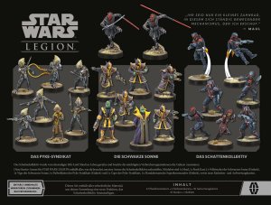 Star Wars: Legion - Schattenkollektiv Armee-Starterset