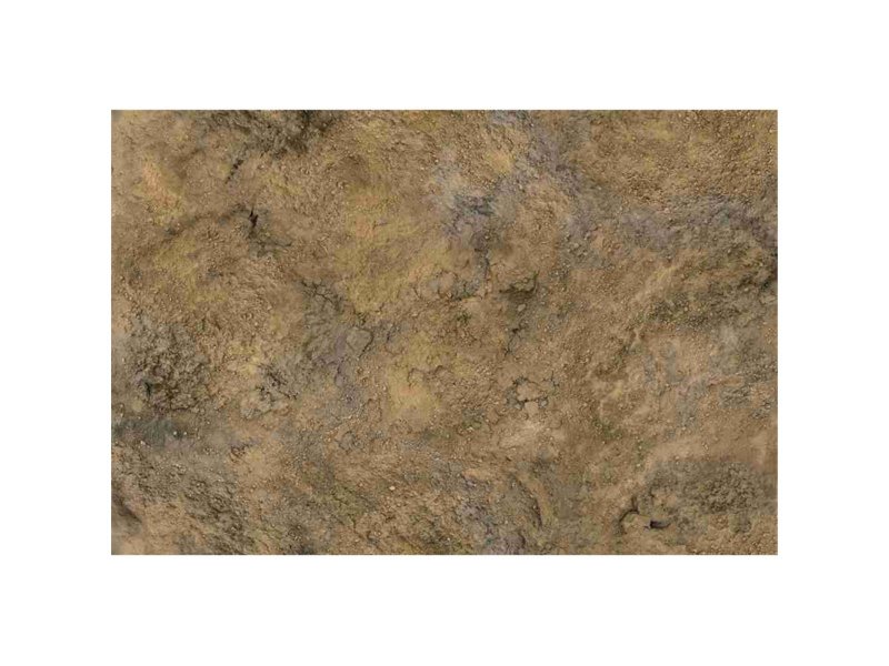 Tabletop Gaming Mat 3x3 ft (92x92 cm): Rock Desert