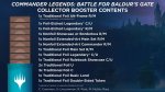 Commander Legends: Battle for Baldurs Gate - Collector Booster Display EN (12 Packs)