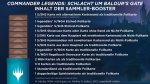 Commander Legenden: Schlacht um Baldurs Gate - Sammler Booster (DE)