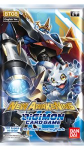 Digimon Card Game: BT-08 New Awakening - Booster (EN)