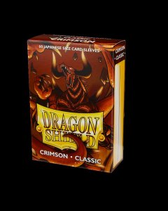 Dragon Shield: Japanese Small Sleeves - Crimson Matte (60)