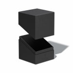 Boulder Deck Case 100+ Standard Size - Return to Earth - Black