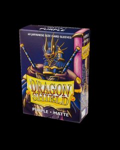 Dragon Shield: Japanese Small Sleeves - Purple Matte (60)