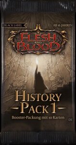 Flesh and Blood: History Pack 1 Black Label - Booster (DE)