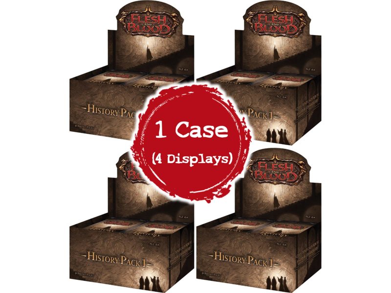 Flesh and Blood: History Pack 1 - Sealed Case EN (4 Displays)