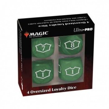 Deluxe Loyalty Dice Set - Forest (4 Oversized Dice)