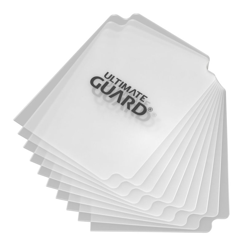 Ultimate Guard: Card Dividers - Standard Size Clear (10 Stk.)