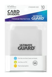 Ultimate Guard: Card Dividers - Standard Size Clear (10...