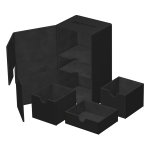 Ultimate Guard: Twin FlipnTray Deck Case 200+ Xenoskin - Monocolor Black