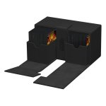 Ultimate Guard: Twin FlipnTray Deck Case 200+ Xenoskin - Monocolor Black