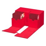 Ultimate Guard: Twin FlipnTray Deck Case 200+ Xenoskin - Monocolor Red