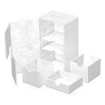 Ultimate Guard: Twin FlipnTray Deck Case 200+ Xenoskin - Monocolor White