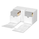 Ultimate Guard: Twin FlipnTray Deck Case 200+ Xenoskin - Monocolor White