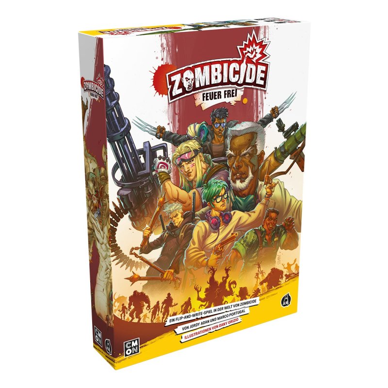 Zombicide: Feuer frei - Flip-&-Write